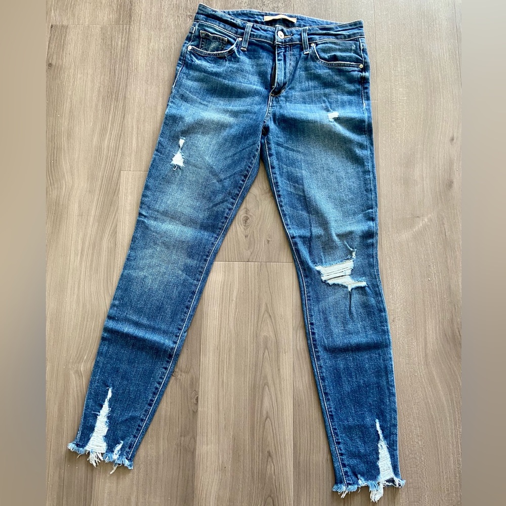 High Rise Joe’s Distressed Jeans